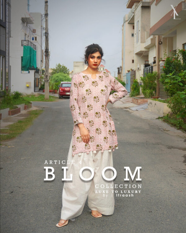2Pc Pure Lawn Set - Rose Dust